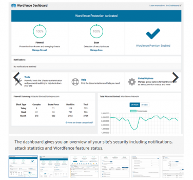 wordfense1 376x350  Как защитить сайт от взлома? Плагин Wordfence